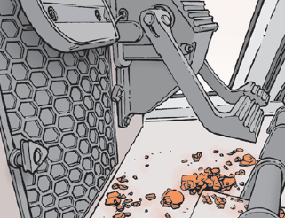 Keep dirt cleaned up to protect cab air filter